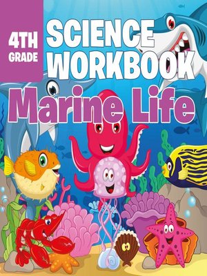 cover image of 4th Grade Science Workbook--Marine Life